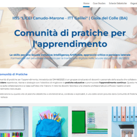 Link al sito della Comunità di Pratiche per l'Apprendimento